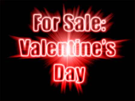 For Sale: Valentine's Day