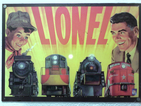 Lionel Train Ad