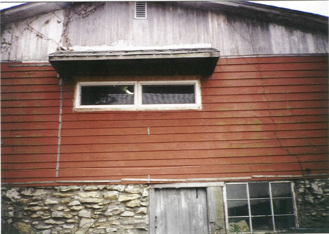 Back of house in 70s